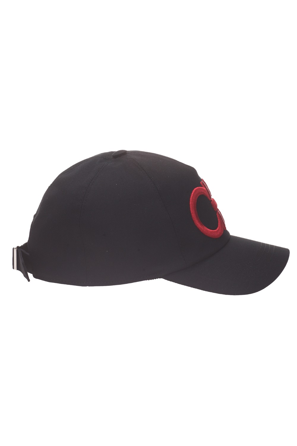 shop SALVATORE FERRAGAMO  Cappello: Salvatore Ferragamo cappello baseball "Gancini".
Macro logo Gancini ricamato a rilievo sul davanti.
Regolabile.
Composizione:  100% cotone.
Fabbricato in Italia.. 360552 GANDOUB-001 751015 number 8594597